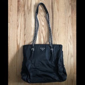 Prada nylon tote